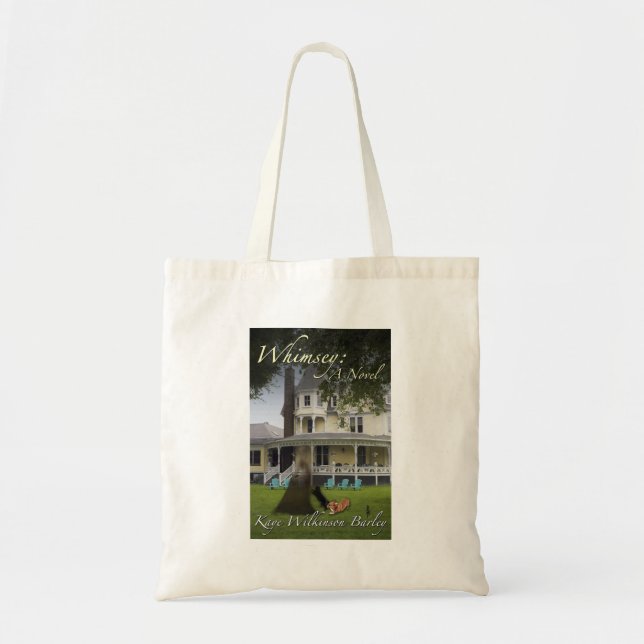 WHIMSEY: A NOVEL Canvas Tote Bag (Front)