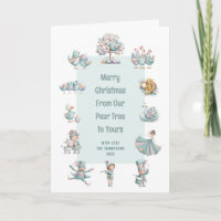 Whimsical 2026 Calendar 12 Days Christmas Folded