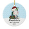 Whimsical 2nd Christmas Santa Zebra Personalized