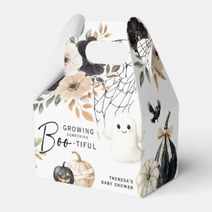 Whimsical A Little Boo' Baby Shower Favor Box