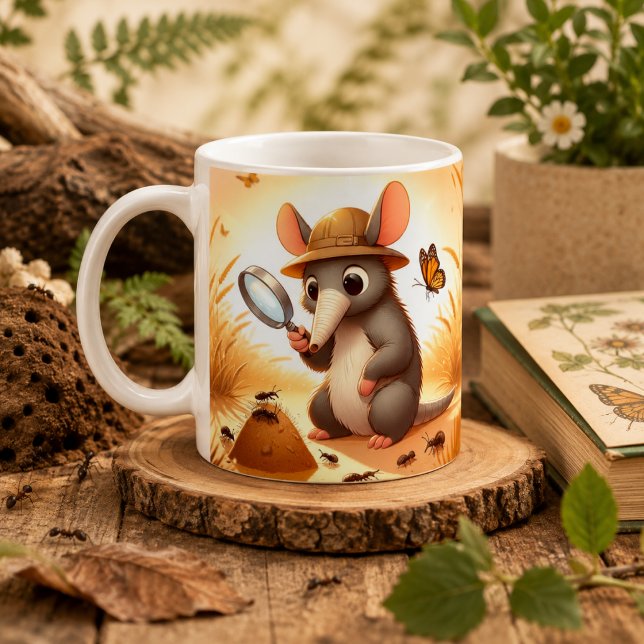 Whimsical Aardvark Mug for Animal Lovers (Whimsical Aardvark Mug for Animal Lovers)