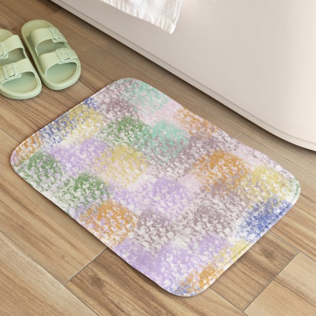 Whimsical Abstract  Bath Mat (Creator Uploaded)