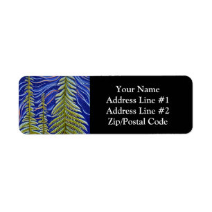 Whimsical Abstract Evergreens