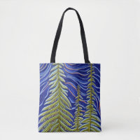Whimsical Abstract Evergreens