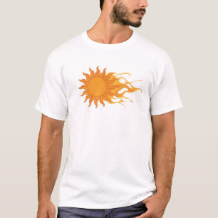 Whimsical ABSTRACT SUN Artwork Creation T-Shirt