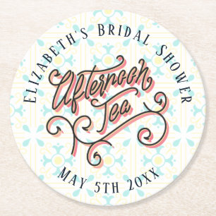Whimsical Afternoon Tea Coaster