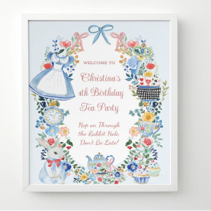 Whimsical Alice au pays des merveilles Affiche de 