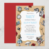 Whimsical Alice in Wonderland Party