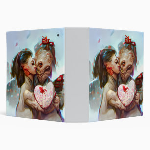 Whimsical Alien Romance Binder