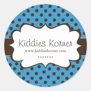 Whimsical and Cute Polk a Dot Stickers