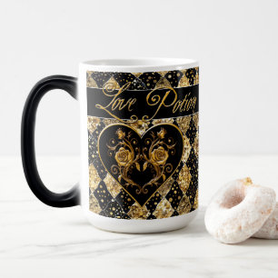 Whimsical and Elegant Goth Love Potion Magic Mug