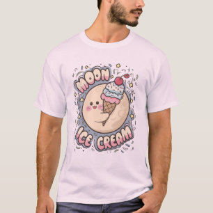 Whimsical and Sweet Fun Ice Cream T-Shirt 