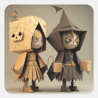 Whimsical and Weird Halloween Stickers