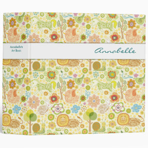 Whimsical Animal Doodles 2 Binder