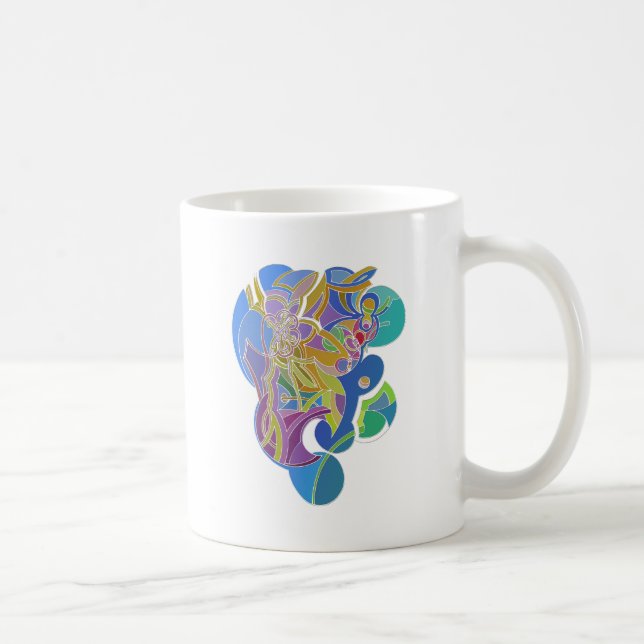 Whimsical Artwork Coffee Mug (Right)