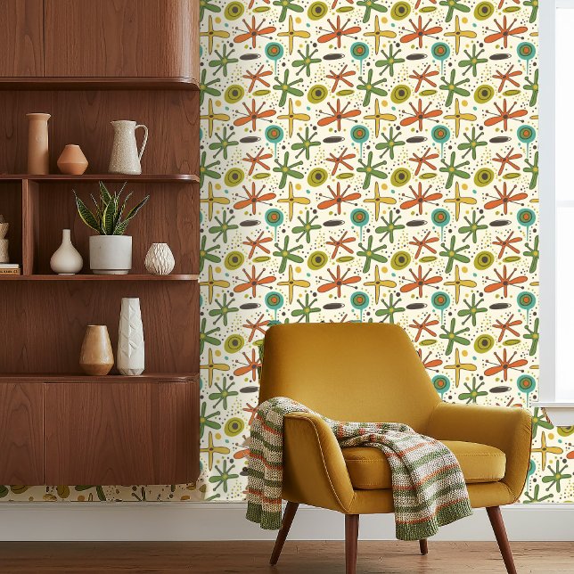 Whimsical Atomic Era Seamless Pattern #7 ID1224 Wallpaper (Creator Uploaded)