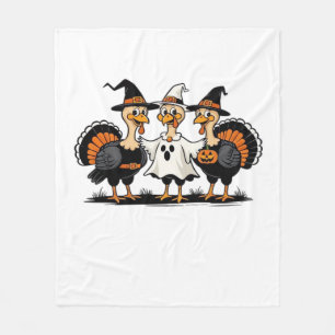 Whimsical Autumn Patchwork Pumpkin  Cozy Fall Flor Fleece Blanket