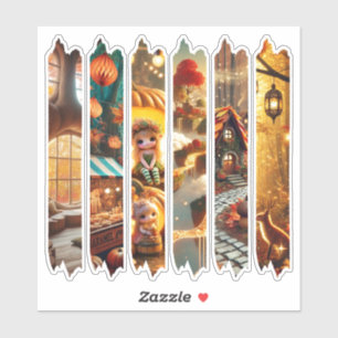 Whimsical Autumnal Magical Washi Tape Planner