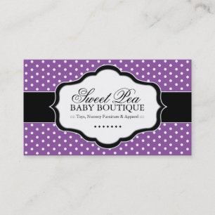 Whimsical Baby Boutique Business Cards