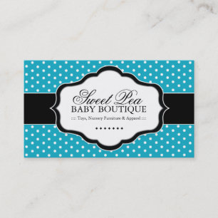 Whimsical Baby Boutique Business Cards