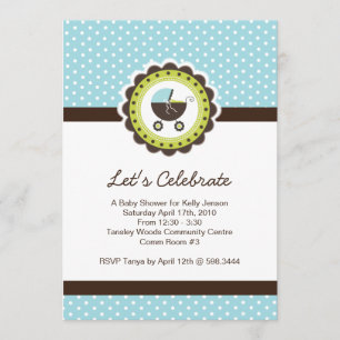 Whimsical Baby Shower Invitation