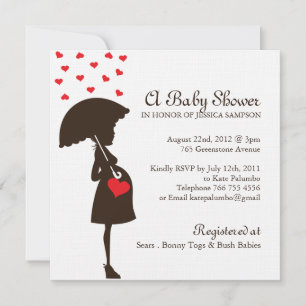 Whimsical Baby Shower Invites