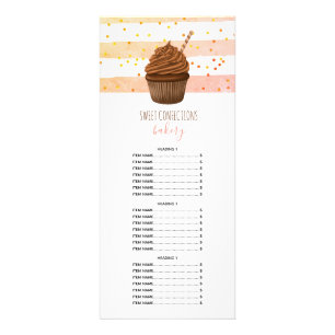 Whimsical Baker Pastry Chef Rack Card