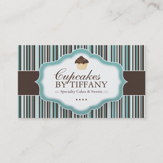 Whimsical Bakery Business Card (Front)