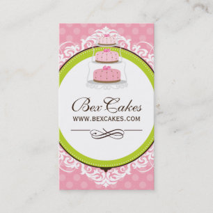 Whimsical Bakery Business Cards