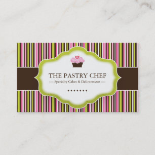Whimsical Bakery Business Cards