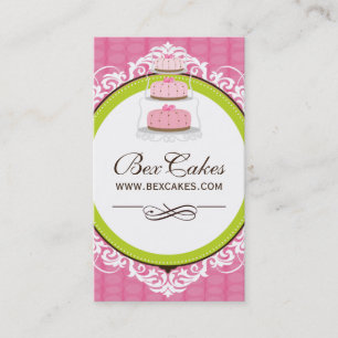 Whimsical Bakery Business Cards
