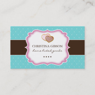 Whimsical Bakery Business Cards