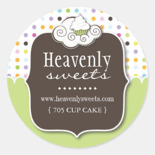 Whimsical Bakery Stickers