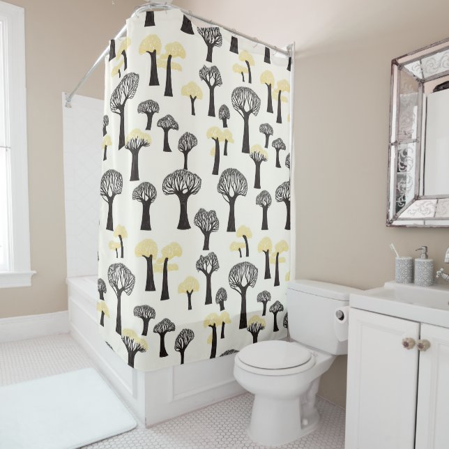 Whimsical Baobab Tree Pattern (In Situ)