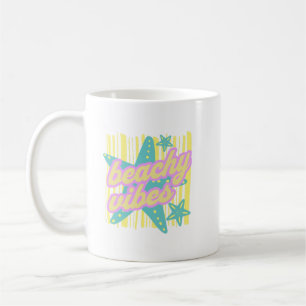 Whimsical Beach Seashells Coffee Mug