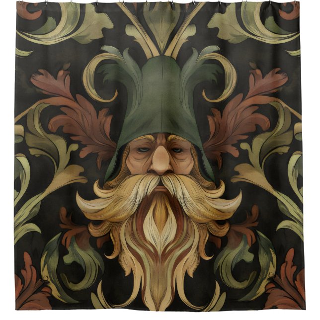 Whimsical Bearded Guardian (Front)