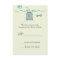 Whimsical Birdcage Wedding RSVP Card