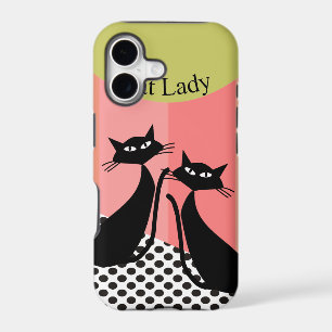 Whimsical Black Cat Art