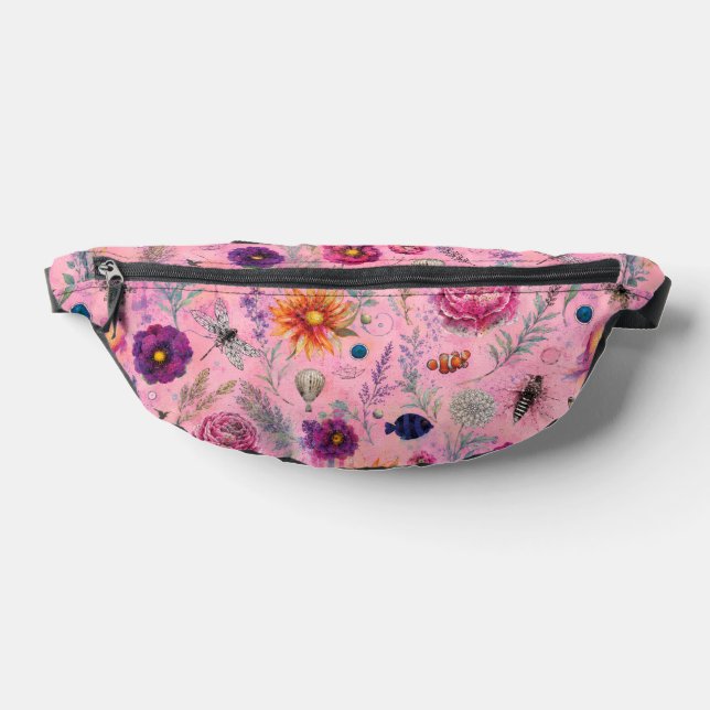 Whimsical Bloom Garden Fanny Pack (Lay Down)