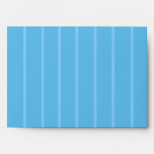 WHIMSICAL BLUE STRIPED PATTERN ENVELOPE