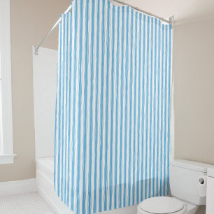 Whimsical Blue White Stripe Preppy
