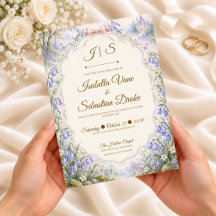 Whimsical Bluebell Fairytale Wedding