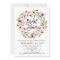 Whimsical Bohemian Floral Wreath Bridal Shower