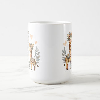 Whimsical Boho Giraffe Mug