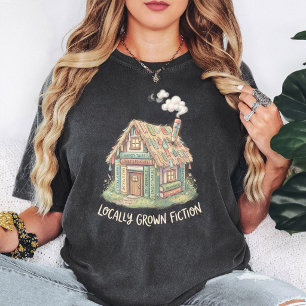 Whimsical Book House "Locally Grown Fiction" T-Shirt