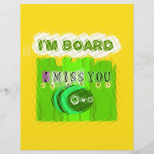 Whimsical Bored but Thinking of You