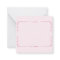 Whimsical Bows Pink Border Note Card