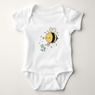 Whimsical Bumblebee baby Nature Lover Bodysuit