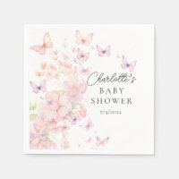 Whimsical Butterflies Baby Shower