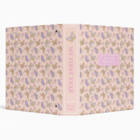 Whimsical Butterfly Baby First Year Photo Album